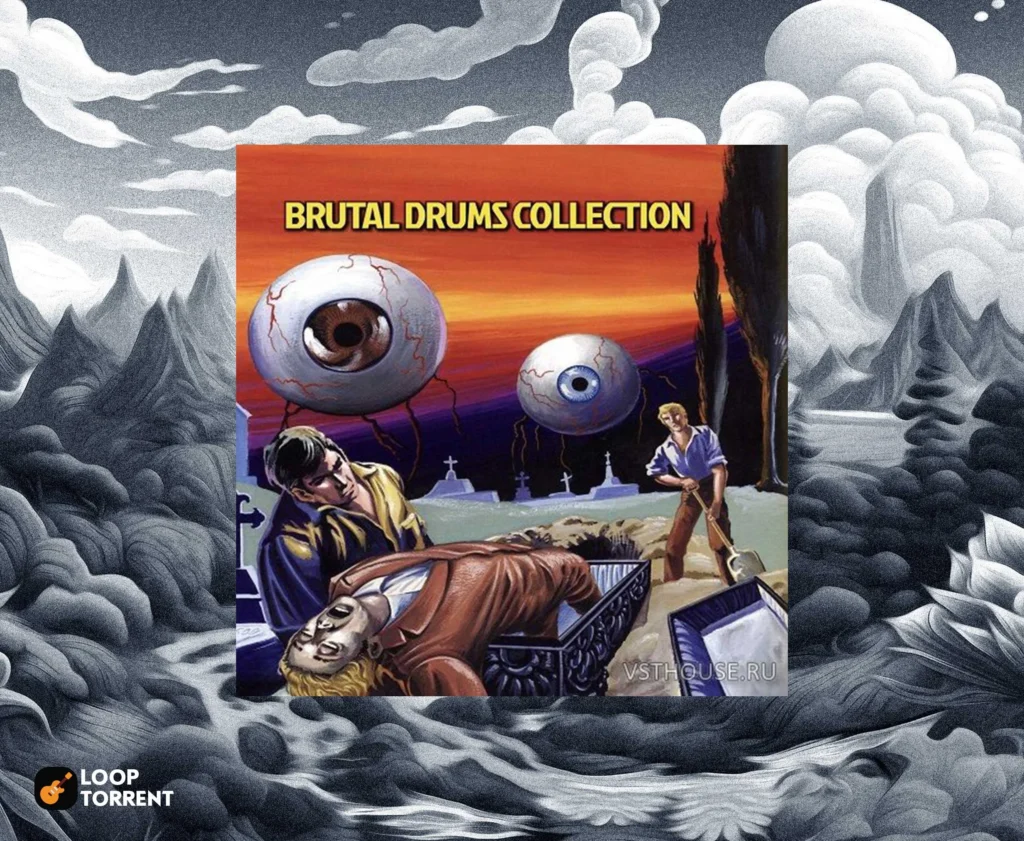 Brutal Music Store Brutal Drums Collection. Vol. 1-10 (WAV)