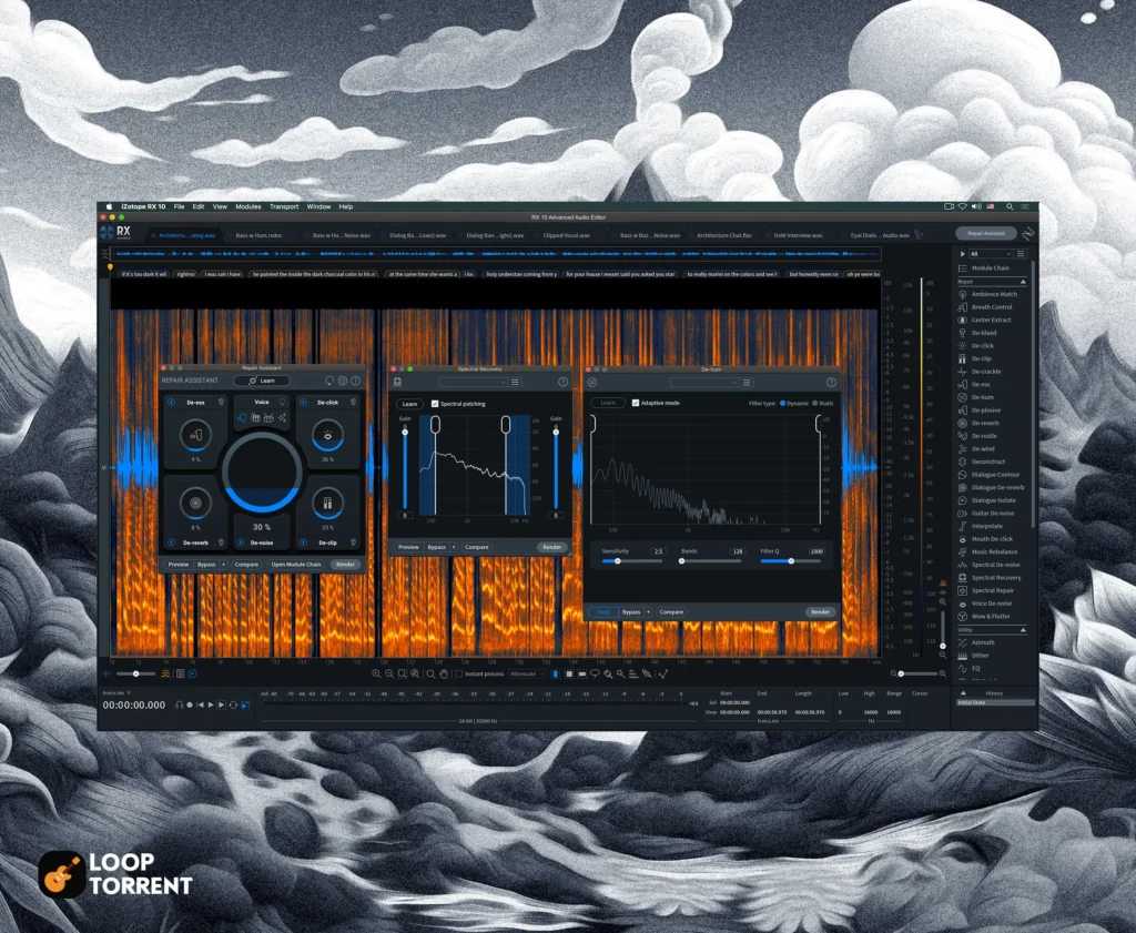 iZotope RX 10 Audio Editor Advanced v10.5.0 STANDALONE, VST3, AAX x64